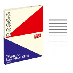 Self-adhesive labels GRAND 012 A4 70x35mm 24 labels 100 sheets
