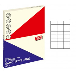 Self-adhesive labels GRAND 014 A4 70x37mm 24 labels 100 sheets