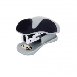Stapler 15 sheets. No.24 / 6 EAGLE E5027B, gray-black