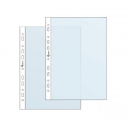 Sheet protectors transparent A4 40mic, 100 pcs