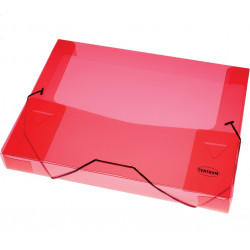Folder A4 with rubber, back 40mm CENTRUM, mix