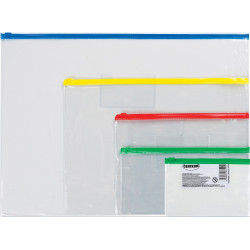 Folder A4 with zipper CENTRUM, MIX