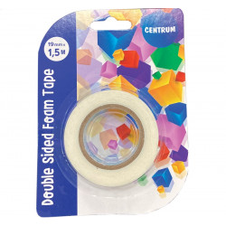 Adhesive tape 19mmx1.5m CENTRUM, double sided