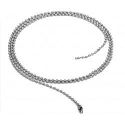Metal chain for ID card holder 70cm FORPUS