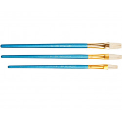 Brush set flat 3pcs (No. 8,10,12) CENTRUM