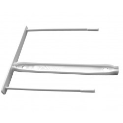 Document archive tabs white E-clip 8 cm pcs.50