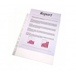 Sheet protectors transparent A4, 100 pcs