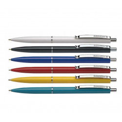Ballpoint pen SCHNEIDER K15, assorted selection with blue ink