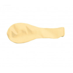 Metallic balloon 30cm, cream color