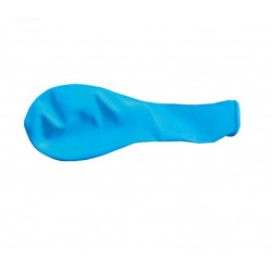 Balloon metallized in blue color 30 cm