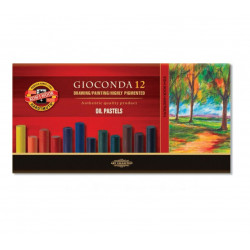 Oil pastels GIOCONDA KOH-I-NOOR, 12 colors