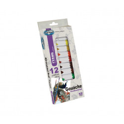 Gouache in tubes in 12 colors. 12ml CENTRUM