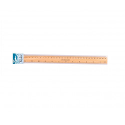 Ruler wooden 30 cm CENTRUM