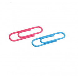 Colored paper clips 28mm CENTRUM, 100 pcs.