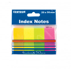 Paper markers 50x20mm 4spx50pcs Centrum