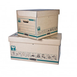 Box Xl for archiving and transport with lid 338x312x628mm