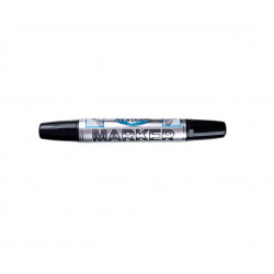 Marker permanent double-sided with cross / round tip CENTRUM black