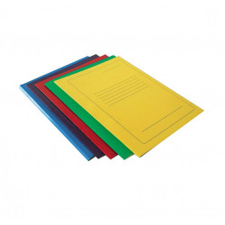 Cardboard binder with print blue A4