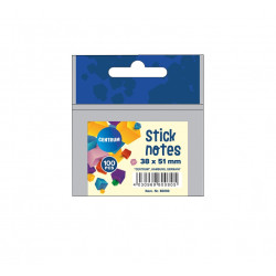 Sticky notes 38x51mm 100 sheets yellow CENTRUM