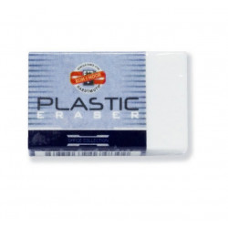 Eraser in white plastic, KOH-I-NOOR 4770