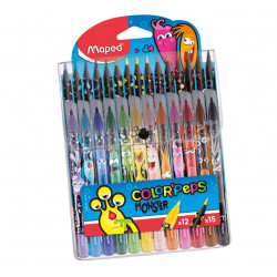 Flomasterių ir spalvotų pieštukų rinkinys MAPED COLOR PEPS