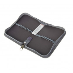 Pencil case with zipper ERICHKRAUSE, 11x20,5x2,5cm TROPICS