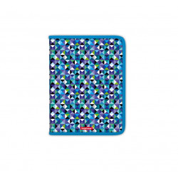 Folder A5 + with zipper ERICHKRAUSE, blue