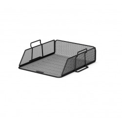 Letter tray metal mesh ERICHKRAUSE, black color