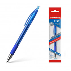 Automatic pen gel ERICHKRAUSE R-301, 0.5mm blue
