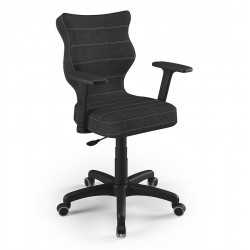 Kėdė ENTELO UNI BLACK DECO 17 tamsiai pilkos spalvos
