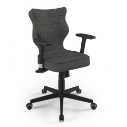Kėdė  ENTELO NERO  BLACK  ALTA33 t.pilka sp.