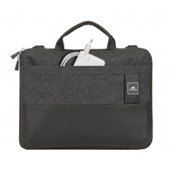 Handbag for laptop RIVACASE 33,2x24x2,1cm gray color
