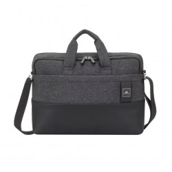 Handbag for laptop RIVACASE 39x28,5x4,5cm gray color