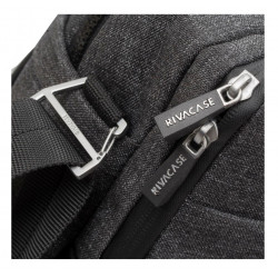 Handbag for laptop RIVACASE 39x28,5x4,5cm gray color
