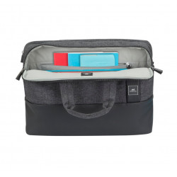 Handbag for laptop RIVACASE 39x28,5x4,5cm gray color