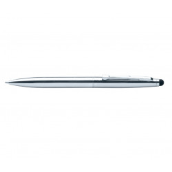 Metal ballpoint pen with pen ROSEY, silver color, COOL