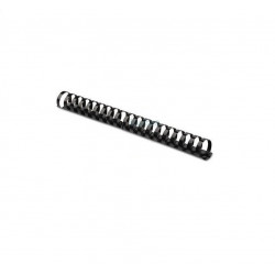 Įrišimo spiralės plastikinės  22mm, juodos įp.100
