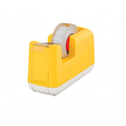 Adhesive tape holder LEITZ COSY, yellow