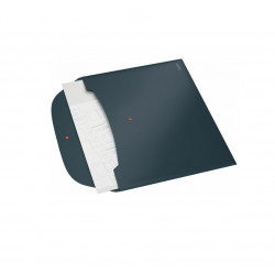 Folder with clip and pocket LEITZ COSY A4, gray