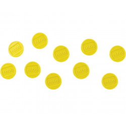 Magnets for boards NOBO 32mm 10pcs. yellow