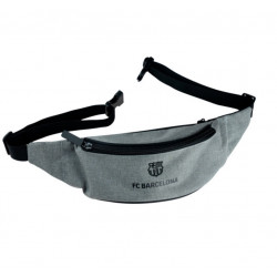 Waist handbag BARCELONA FC-274, gray color