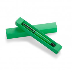 Ballpoint pen with RIO box, green