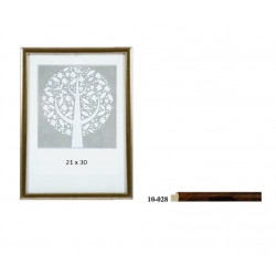 Photo frame A4 21x30cm, dark brown