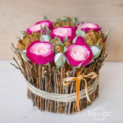 Crepe paper pink 200x50, KOH-I-NOOR