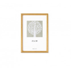 Photo frame A4 21x30cm, gold color
