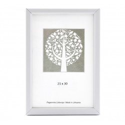 Photo frame A4 21x30cm, white