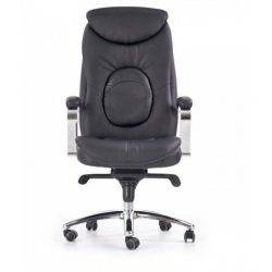 Chair QUAD up to 150kg eco leather, black color