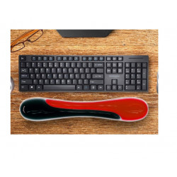 Wrist rest DUO GEL KENSINGTON, red / black