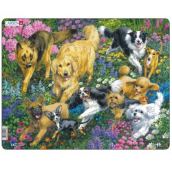 Puzzle Dogs, 32 pieces