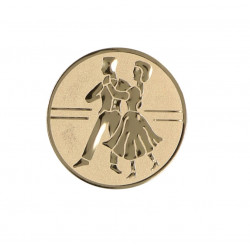 Viduriukas medaliui 25mm sportiniai šokiai A24